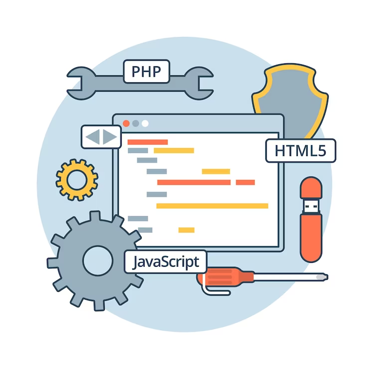 Illustration of Web Applications: JavaScript, HTML5, PHP